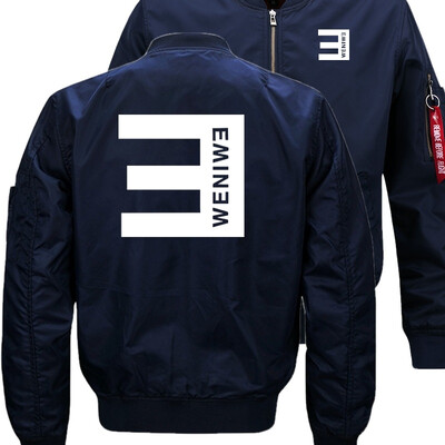 

Eminem Hip Hop Punk Rock Rap Bomber Flight Flying Jacket Winter thicken Warm Zipper Men Jackets Anime Mens Casual Coat
