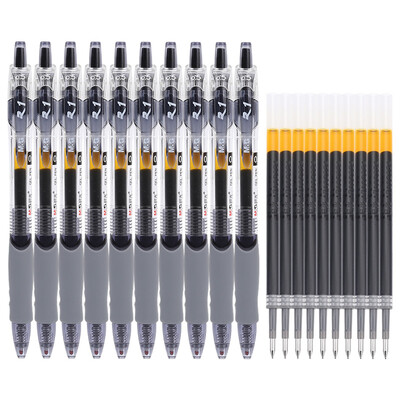 

Morning Light &G GP1008 Black 05mm Gel Pen Pen Pen Set 10 Pens 10 Cores HAGP0912