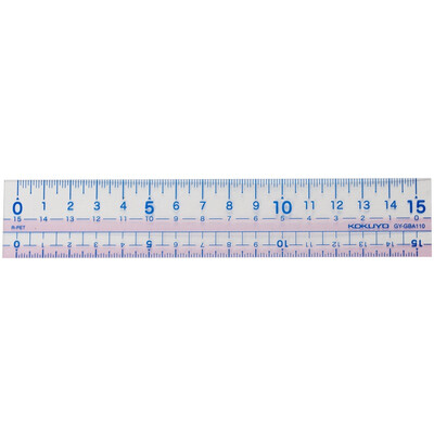

National reputation (KOKUYO) GY-GBA110P ruler students with transparent 15cm pink