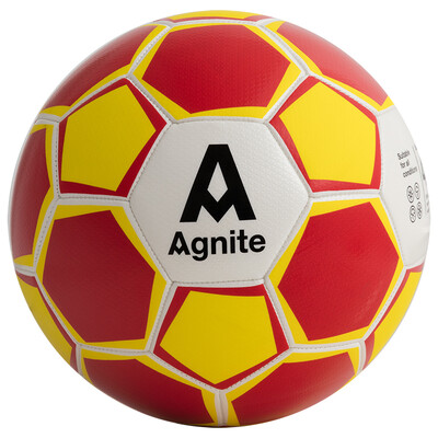 

Agnite F1206 № 4 Детский студенческий футбольный матч Тренировочный мяч PU Machine Seam Wear
