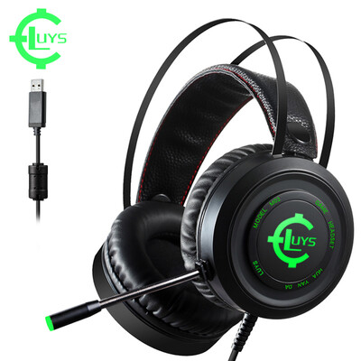 

Recorder LUYS 71-channel headphone gaming gaming headset USB71 sound card LED light M02 Jedi escape chicken headphones