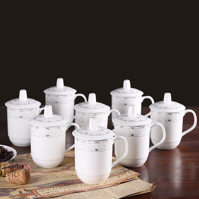 

[Jingdong supermarket] enjoy the cup to enjoy the cup of ceramic cups only installed Jingdezhen office meeting tea cups