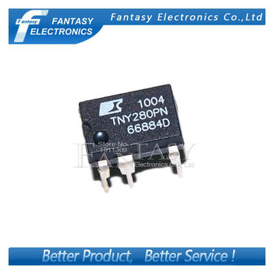 

10PCS TNY280PN DIP7 TNY280P DIP TNY280 new and original IC free shipping