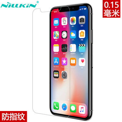 

Nillin Apple iPhone X Взрывобезопасная закаленная стеклянная пленка / Защитная пленка для мобильного телефона T + Pro Изогнутая кромка 0,15 мм