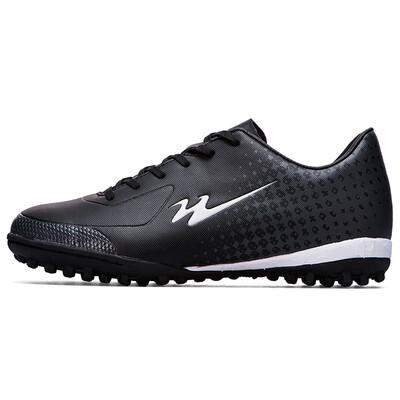

Double Star Football Shoes Male Broken nails TF Sports Sneakers Artificial Grass Training Shoes 9260 Black Gray Male 40