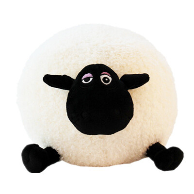 

Sheep Shaun the Sheep Shirley plush toy doll children's doll birthday gift fat sheep spherical sheep 32 cm