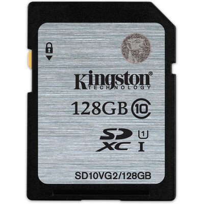 

Kingston 128GB 80MB / s SD Class10 UHS-I high-speed memory card