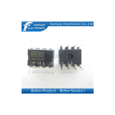 

2PCS DAC7611P DIP8 DAC7611 DIP DIGITAL-TO-ANALOG CONVERTER new and original free shipping