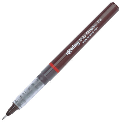 

Rotring Tikky pen black ink 05mm
