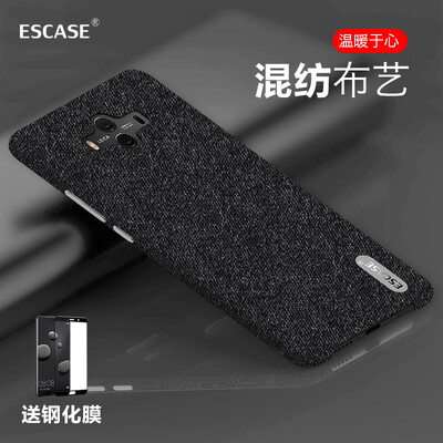 

ESCASE Huawei Mate10 Mobile Shell Mate10 Корпуса для мобильных телефонов 5.9-дюймовая смешанная плюшевая камвольная ткань