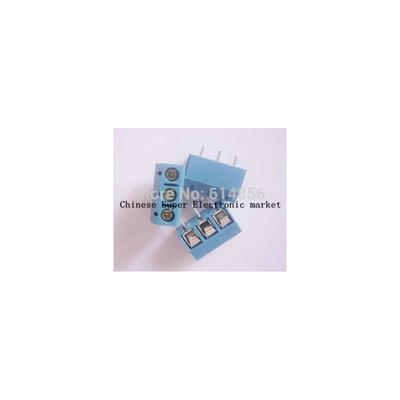 

20pcs 3 Pin Screw Terminal Block Connector 5mm Pitch B