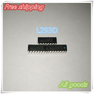 

1PCS L293D L293 293 DIP-16 Stepper Driver Chip IC 100 New Free Shipping