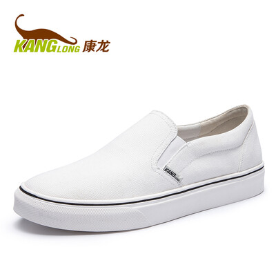 

Kang Long Lok Fu shoes casual wild trend board shoes Korean version of the tide shoes blue 283182004 43 yards