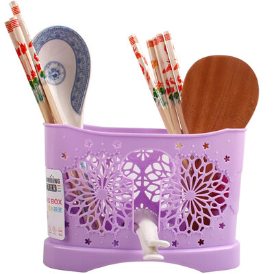 

Three beautiful gifted chopsticks cage engraved chopsticks tube 6515 color random
