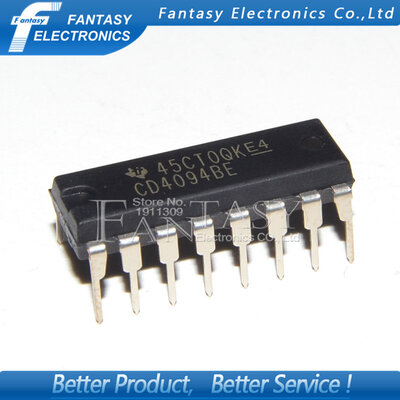 

10PCS CD4094BE DIP14 CD4094 DIP new and original IC free shipping