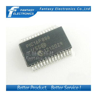 

5PCS PIC16F886-I/SS SSOP28 PIC16F886 SSOP 16F886 SMD Enhanced Flash Microcontrollers new and original IC free shipping