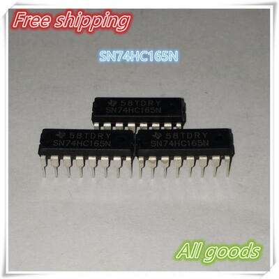 

10PCS SN74HC165N DIP-16 SN74HC165 74HC165N 74HC165 ultra boost diy breadboard raspberry pi 2 3 mp3 usb poc Computer