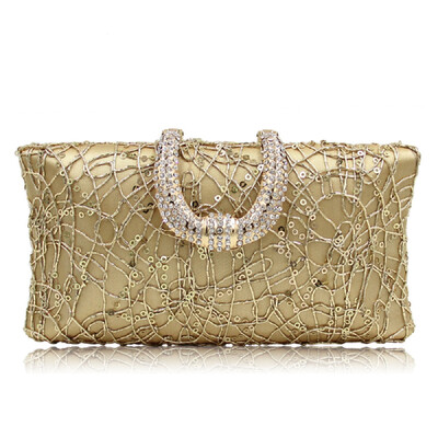 

Milisente Women Bag Day Clutches Ladies Evening Clutch Bags Female Gold Party Purse