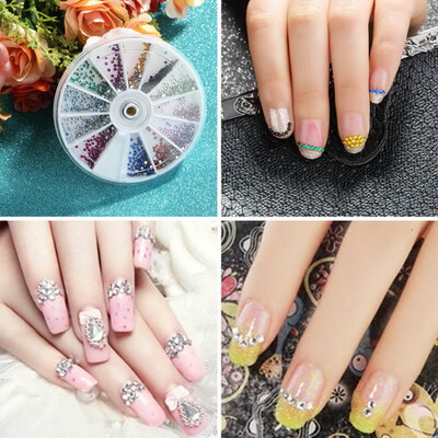 

1.5mm 3600pcs роспись ногтей 3D DIY стразами по уф - гель, акриловые украшения