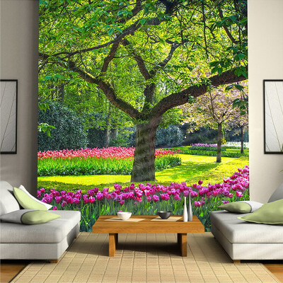 

Custom 3D Mural Wallpaper Green Natural Landscape Murals Living Room Bedroom TV Backdrop Wallpaper Home Decor Papel De Parede 3D