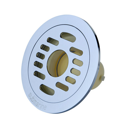 

Submarine TY50-12X copper deodorant round washing machine floor drain chrome bright surface deodorant floor drain automatic seal