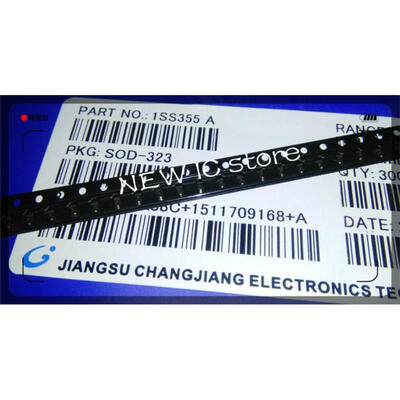 

Free shipping 200pcs 1SS355 A ISS355 1SS355TE 1SS355TE-17 original DIODE SMALL SIGNAL 80V 01A 2UMD SOD-323 0805