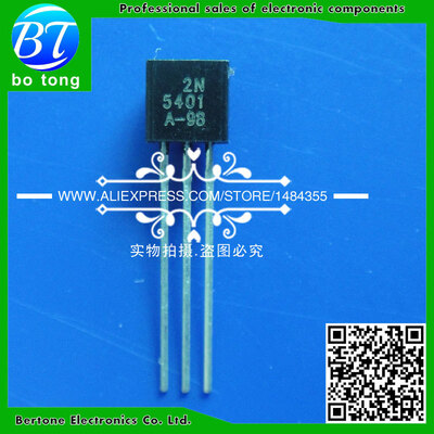 

Free shipping 50PCS 2N5401 TO-92 03A 150V PNP Original new Special sales