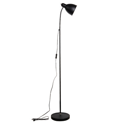 

Dao Yao bright eyes LED floor lamp 5W white living room study simple work piano reading iron floor lamp ML202 black