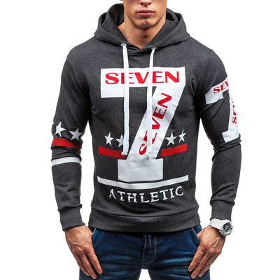 

2017 autumn&winter new mens clothes European Style leisure fleece cardigan hooded