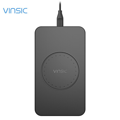 

VINSIC VSCW110 3 Встроенные зарядные катушки Qi Беспроводное зарядное устройство Быстрая зарядка для устройств с поддержкой Qi