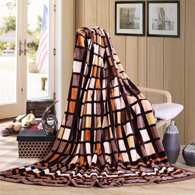 

Jingdong supermarket] Antarctica Nanjiren flannel blanket blanket lunch break air conditioning blanket blanket to cause youth 100 * 150cm