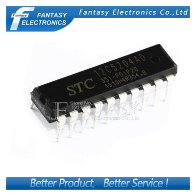 

5PCS STC12C5204AD-35I-PDIP20 DIP20 STC12C5204AD DIP 12C5204AD new and original IC free shipping