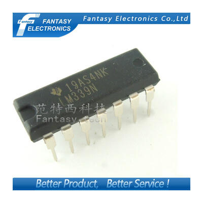 

50PCS LM339N DIP14 LM339 DIP Quad Single Supply Comparators new and original IC free shipping