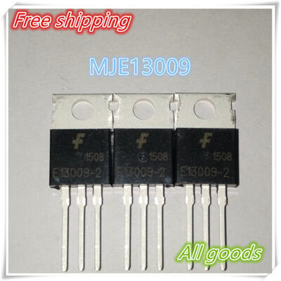 

10PCS MJE13009 13009 ON TO-220 Transistors Bipolar - BJT 12A 400V 100W NPN