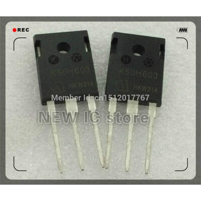 

5pcs IKW50N60H3 K50H603 TO-247 in stock new and Original IC Free Shipping