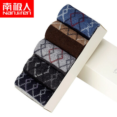 

Nanjiren Mens Socks Thicken Warm Socks 5 Doubles