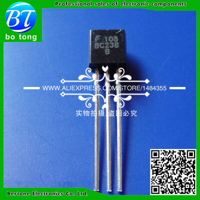 

10pcs free shipping BC238B BC238 TO-92 Bipolar Transistors - BJT NPN 25V 100mA