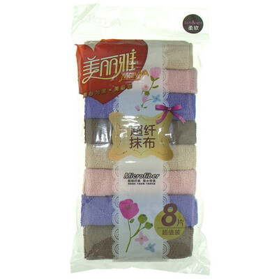 

[Супермаркет] Джингдонг Мелия ткань из микроволокна 8 Value Pack 30x30cm HC052871