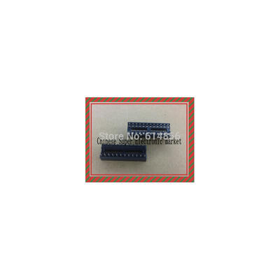 

10pcs 24 Pin 2.54mm DIP SIP IC Sockets Adaptor Solder Type Narrow