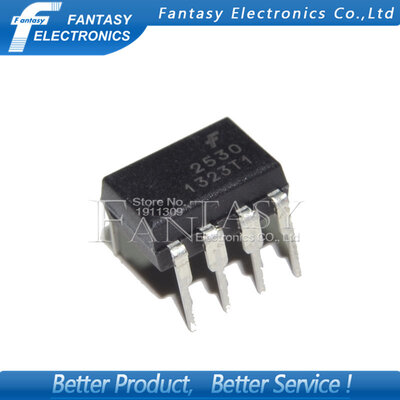 

5PCS HCPL2531 DIP8 HCPL-2531 2530 A2531 DIP new and original IC free shipping