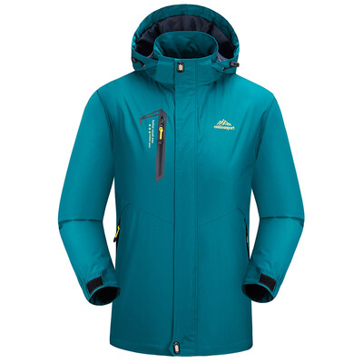 

Diliba Mens Outdoor Hiking Softshell Lightweight Waterproof Hooded Windbreaker Rain Jackets