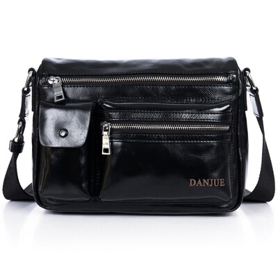 

Danjue Для мужчин сумка натуральная кожа Бизнес модная сумка дорожная сумка нефть марки Воск Коускин Сумка Мужской