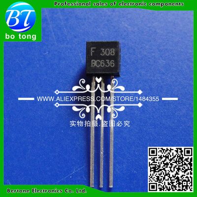 

50PCS PNP Transistors BC636 TO-92