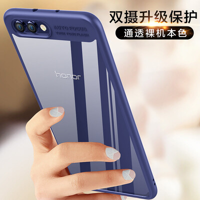 

KOOLIFE Glory V10 Mobile Shell Cover Всеобъемлющая прозрачная защита камеры от оболочки Защищенная от ударов оболочка Подходит для Huawei Glory v10 Blue