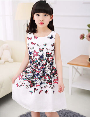 

Sleeveless-Kids-Girls-Princess-Floral-Summer-Party-Dress-Sundress-Clothes