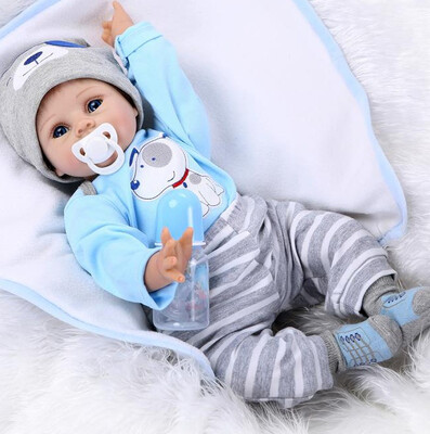 

Meilleur Noël Enfants Jouets 22 pouce silicone renée bébés à vendre réel doux poupées à la main jouets pour enfants cadeau bonecos