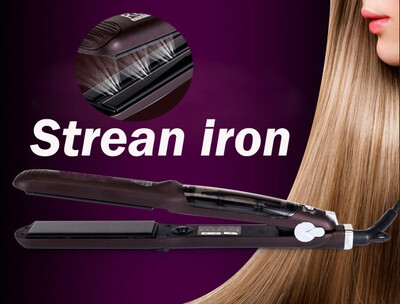 

Hair Straightener Hair Flat Iron Professional Steampod Hair Straightener Steam