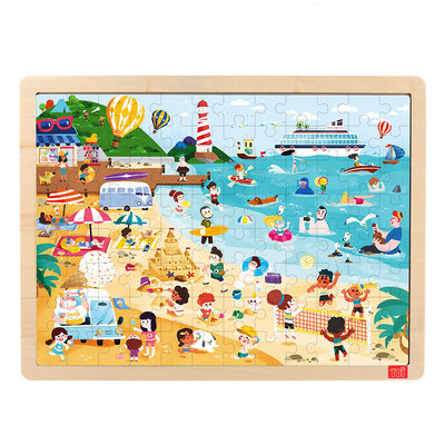 

TOI Wooden Jigsaw Puzzle with Storage tray 244880100pcs for kids