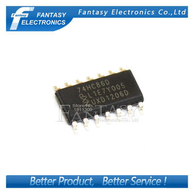 

50PCS 74HC86D SOP14 74HC86 SOP SN74HC86DR SN74HC86 SMD new&original IC free shipping