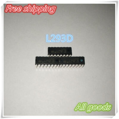 

100PCS L293D L293 293 DIP-16 Stepper Driver Chip IC 100% New Free Shipping